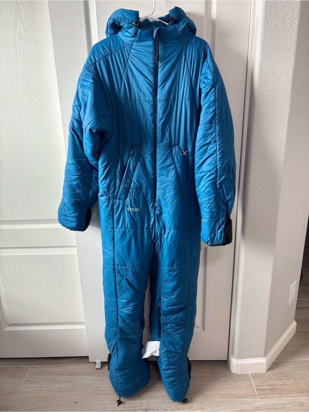 Stoic Bivy Sleeping Suit Wearable Sleeping Bag Camping Blue Women’s XXS / XS